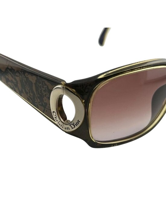 Dior Acetate Dark Blue Brown Sunglasses Eyewear main image 7